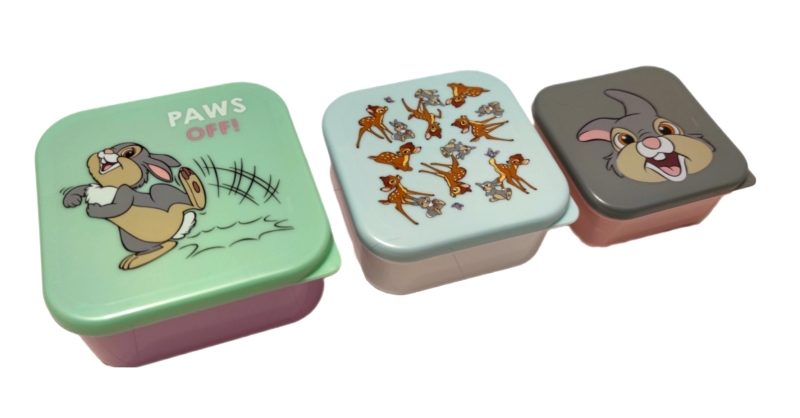 Snackboxen 3er set Bambi-Kloper